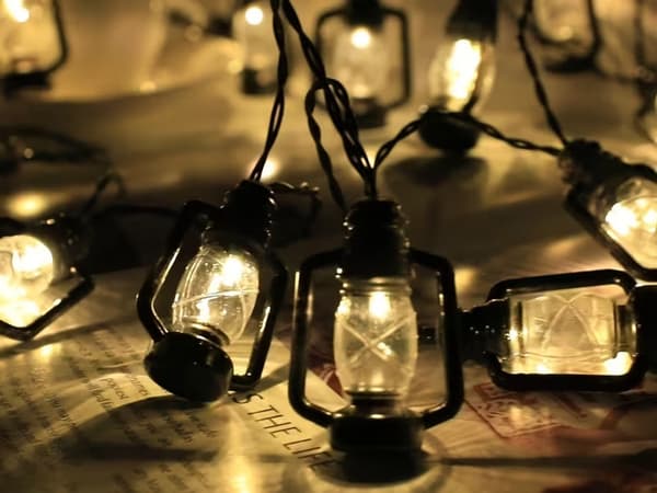 Solcellsslinga LED lyktor