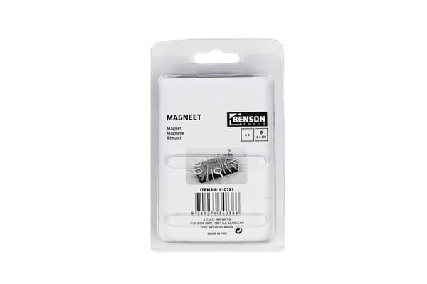 Magnet 25 mm 6 st rund