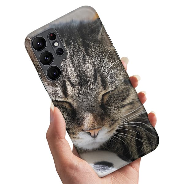 Deksel / Mobildeksel til Samsung Galaxy S26 Ultra - Sovende Katt