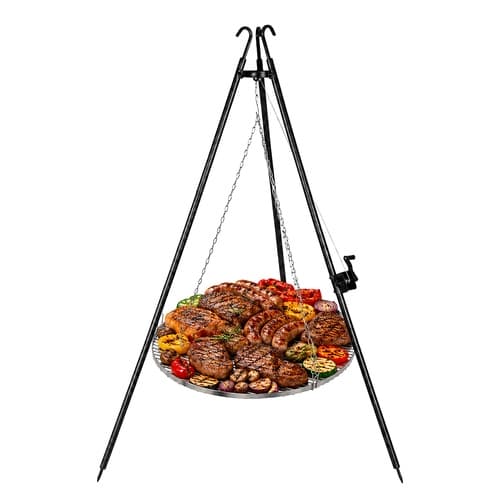Hängande Grill för Öppen Eld - 190x70 cm