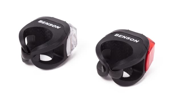 Sykkellykt LED 2 stk silikon proff