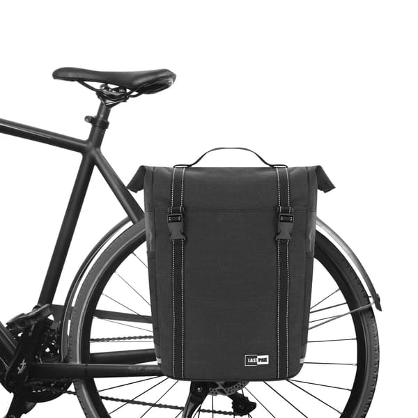 Cykel taske enkel 15 liter sort