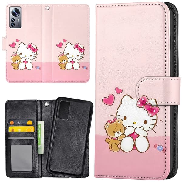 Xiaomi 12 - Lommebok Deksel Kitty