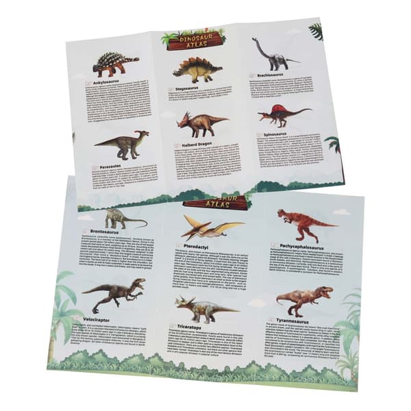 Dinosauruksen muna 12 dinosaurusta + tarvikkeet