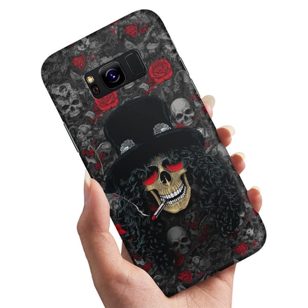 Deksel / Mobildeksel til Samsung Galaxy S8 - Slash Skull
