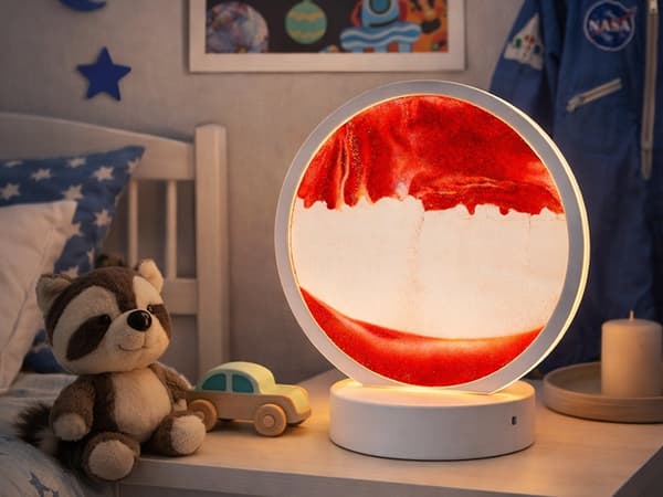 Sandlampe 3D LED RGB