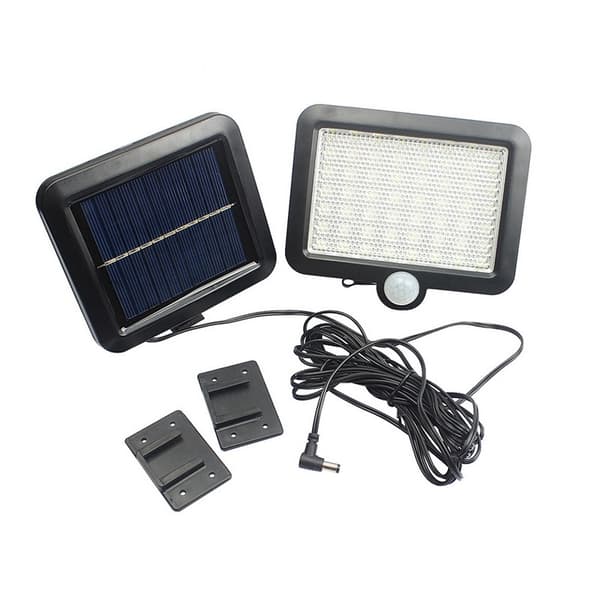 LED-aurinkokennovalaisin sensorilla