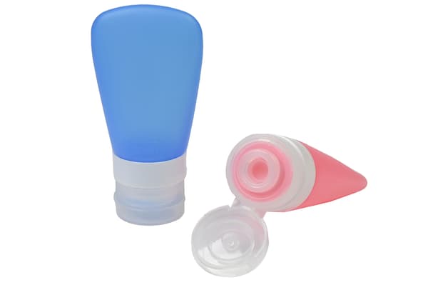 Reiseflasker silikon 2-pakning