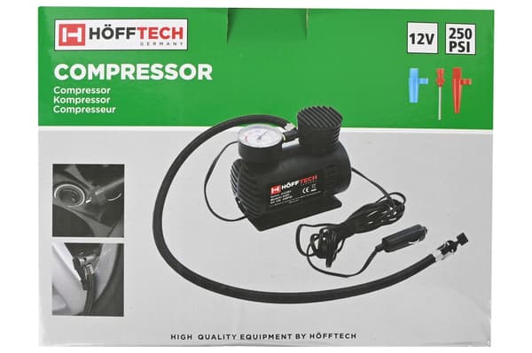 Kompressor 12V 280 psi med tillbehör