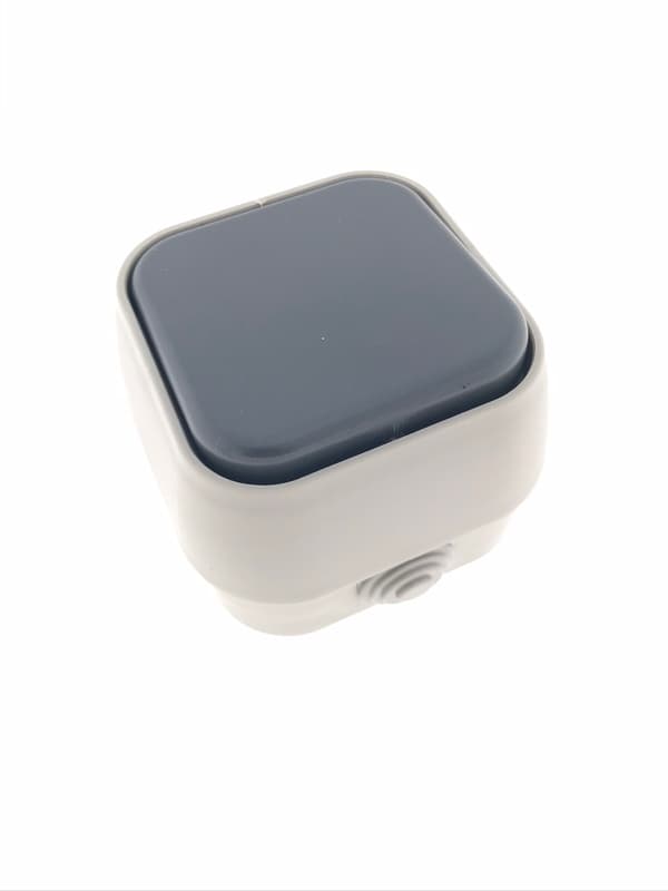 Bryter 1-veis 10A vanntett IP54