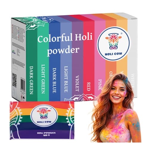 Holi-värijauhe festivaaleille