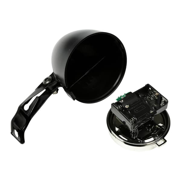 Sykkellys 3 LED svart