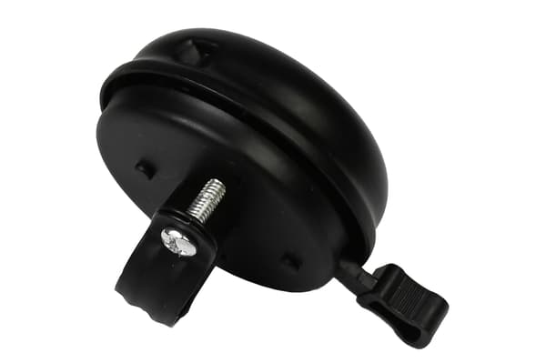Cykelklokke 54 mm mat sort