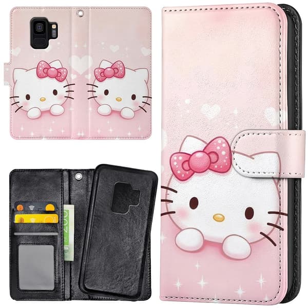 Samsung Galaxy S9 - Lommebok Deksel Kitty