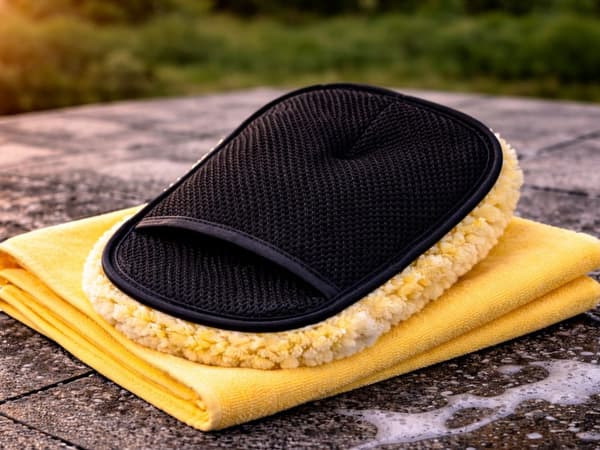 Biltvättshandske mikrofiber