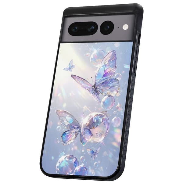 Google Pixel 7A - Deksel/Mobildeksel Butterflies
