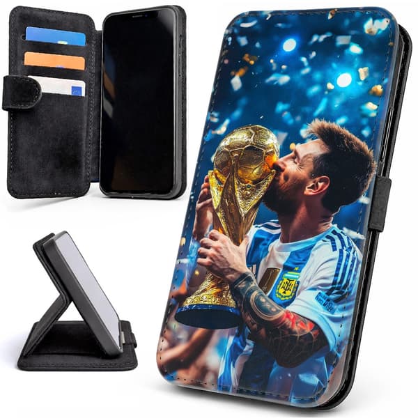 Lommebok Deksel / Mobildeksel til iPhone 17 - Messi