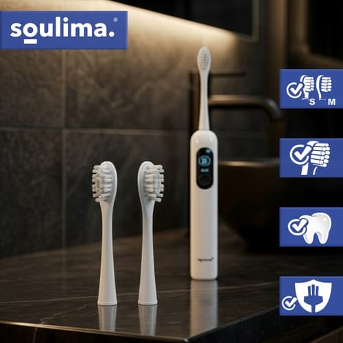 Hammasharjan pää Soulima X800:lle - 2 kpl