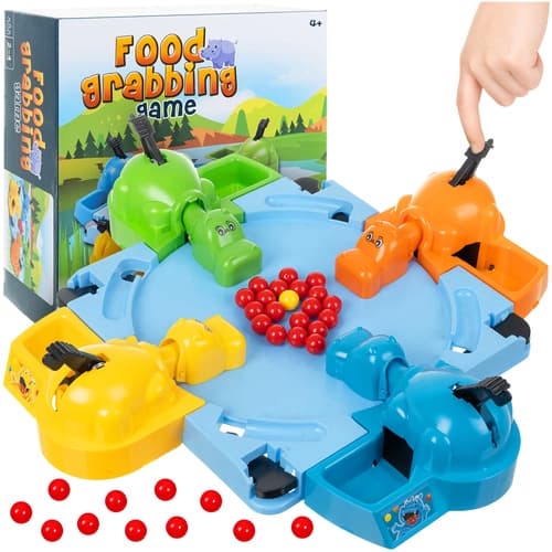 Hungriga Flodhästar Arkadspel - 2-4 spelare