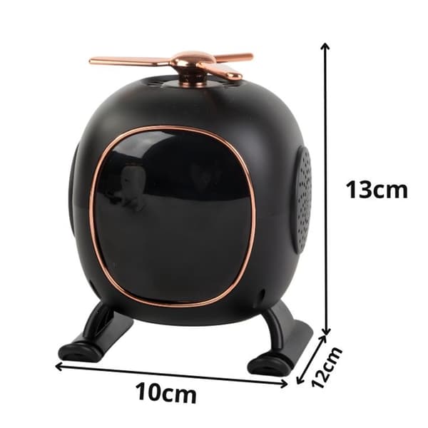 Bluetooth Højttaler / Speaker med Aromaterapi & LED-Natlys – Vækkeur