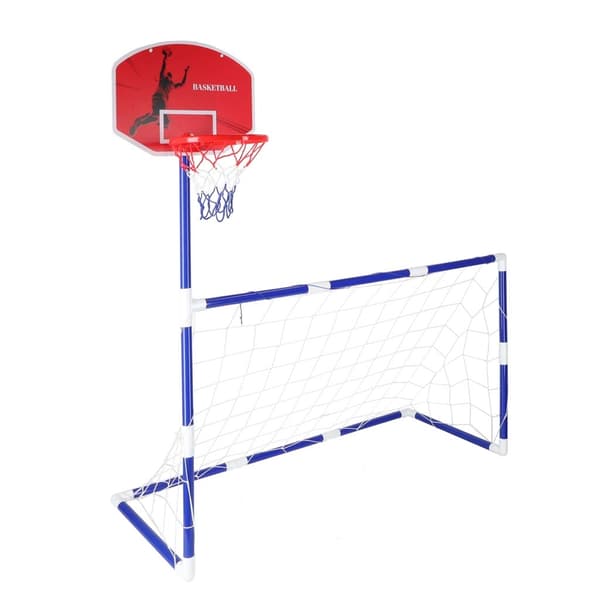 Fotballmål basketplate 2 baller