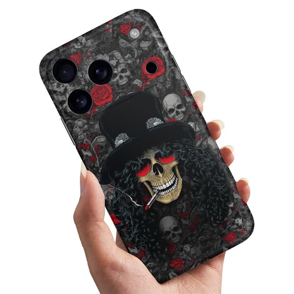 Deksel / Mobildeksel til iPhone 17 Pro - Slash Skull