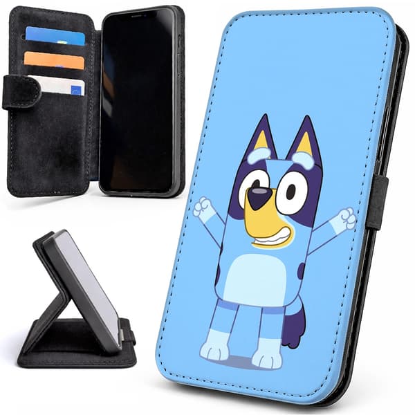 Lommebok Deksel / Mobildeksel til iPhone 17 - Bluey