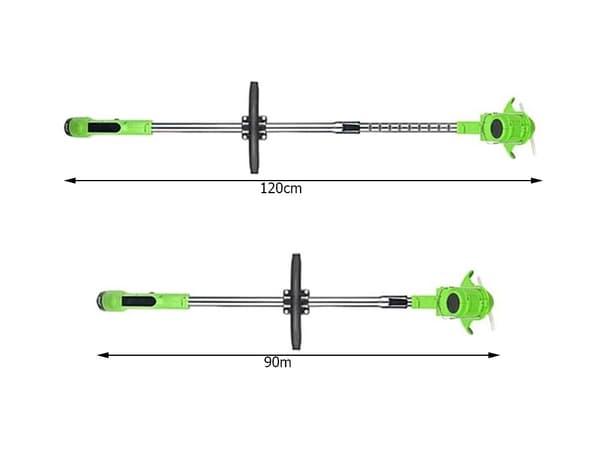 Trådløs gresstrimmer - Batteridrevet gressklipper