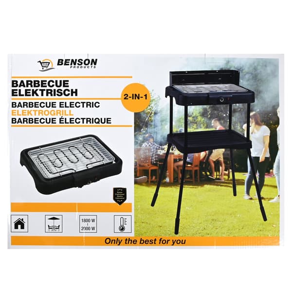 Elektrisk grill 2-i-1