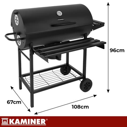 Grilli / Hiiligrilli lisävarusteilla - 108x67x96cm