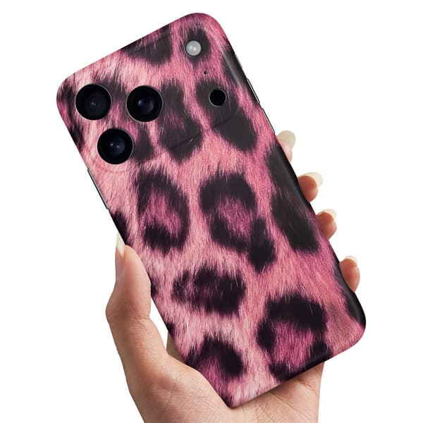 Kuoret / Suojakuoret iPhone 17 Pro Max - Pink Leopard