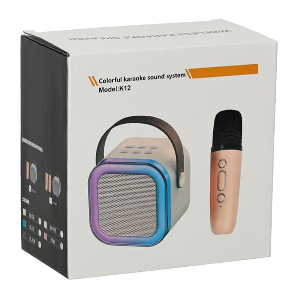 Karaokemaskin Bluetooth - Karaoke - Gold