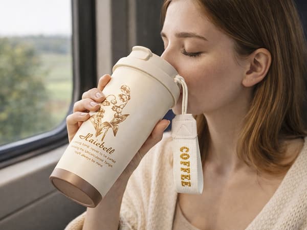 Termokopp 530 ml med sugerør