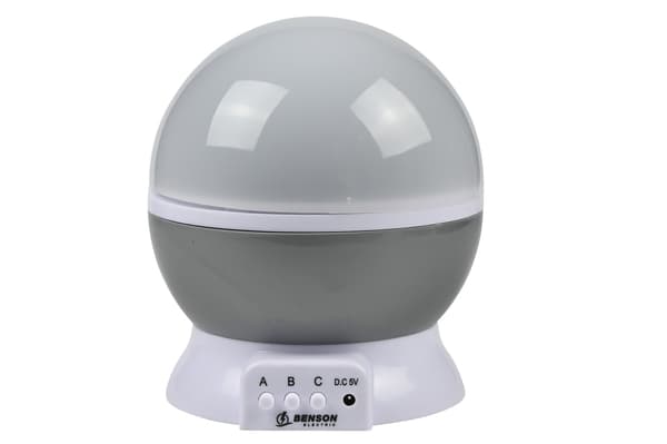 Natlampe stjerneprojektor
