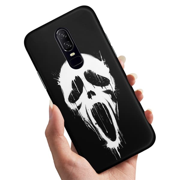 Deksel / Mobildeksel til OnePlus 7 Pro - Scream Ghostface