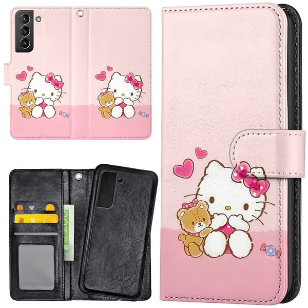 Samsung Galaxy S21 Plus - Lommebok Deksel Kitty