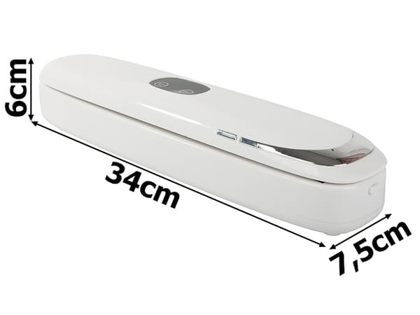 Matvakuumforsegler + 5 pakker