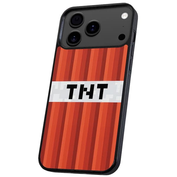 iPhone 17 / 18 Pro Max - Skal/Mobilskal Minecraft TNT