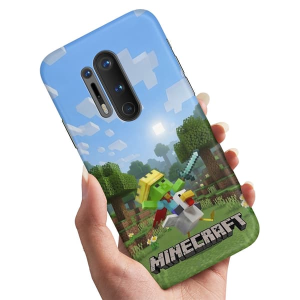 Deksel / Mobildeksel til OnePlus 8 Pro - Minecraft