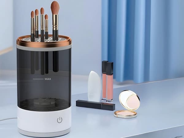 Rengøringsstation makeupbørster USB