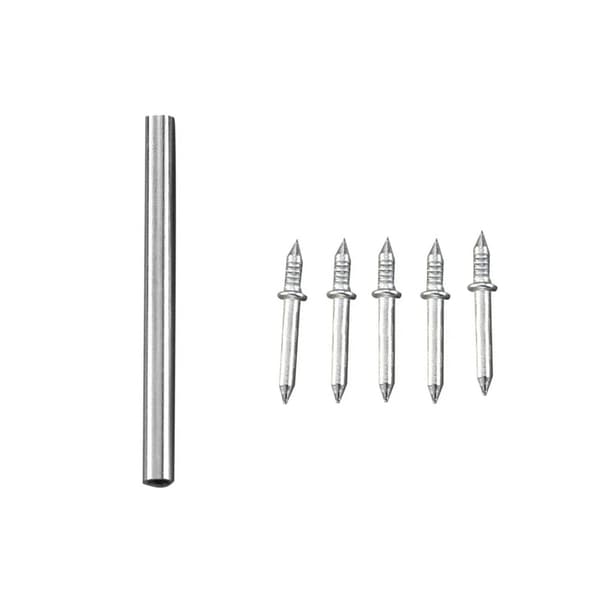 Dubbelhuvade spikar med Adapter - 200-pack