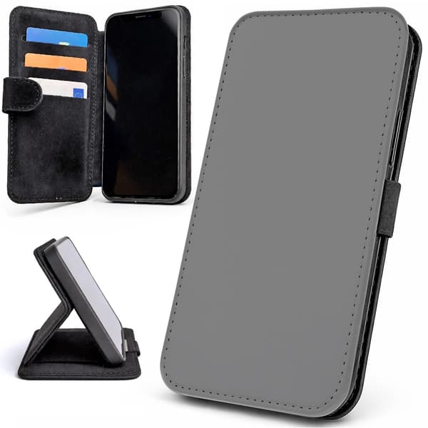 Plånboksfodral / Mobilfodral till iPhone 15 - Grå