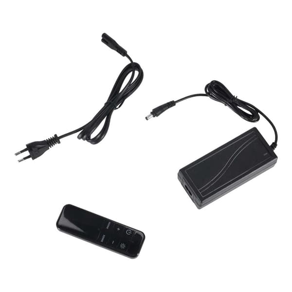 LED-lampe halvmåne med gulvstativ