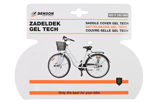 Sadelbetræk gel tech refleks