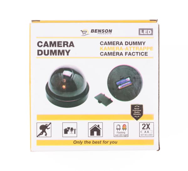 Kameradummy med LED