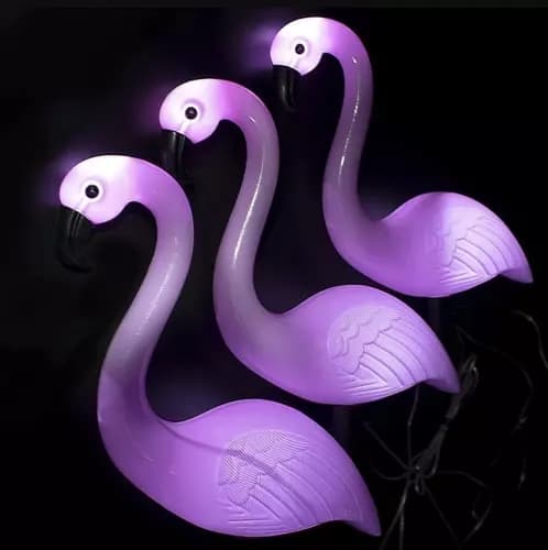 Trädgårdslampa Flamingo - Solcelle