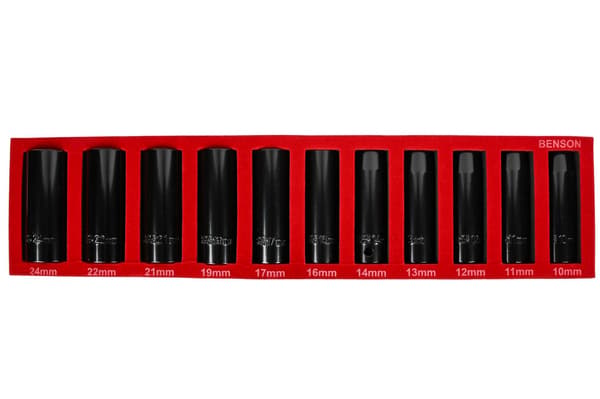 Indsatsmøtrik 1/2\" 10–24 mm