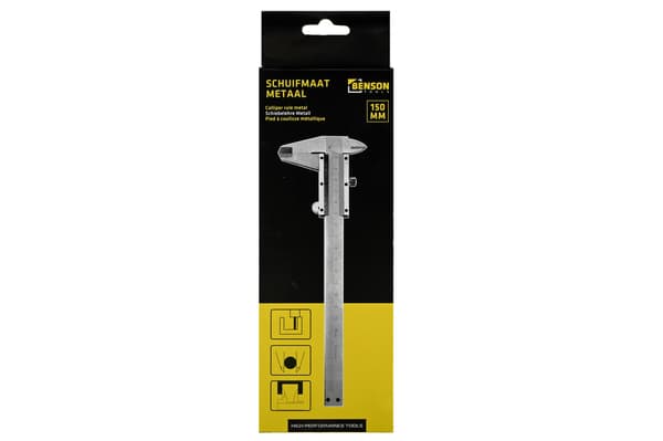 Skjutmått metall 150 mm