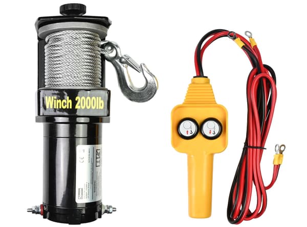 Elektrisk vinsj 12V 2000 LBS