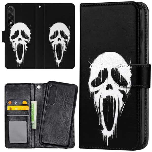 OnePlus Nord 5 - Lommebok Deksel Scream Ghostface